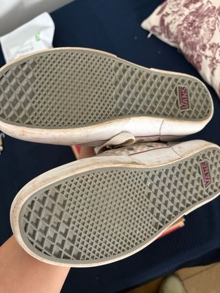 Zapatillas Vans Checkerboard Morado/Beige
