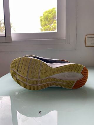 Zapatillas Running Nike Negras y Doradas