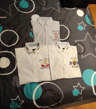 3 camisas m/l y un polo hombre Montepicaza