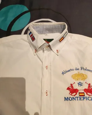 3 camisas m/l y un polo hombre Montepicaza