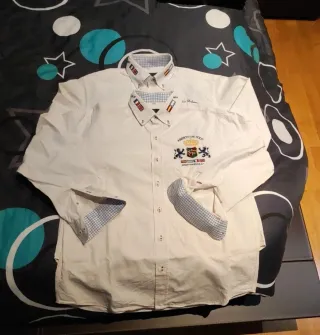 3 camisas m/l y un polo hombre Montepicaza