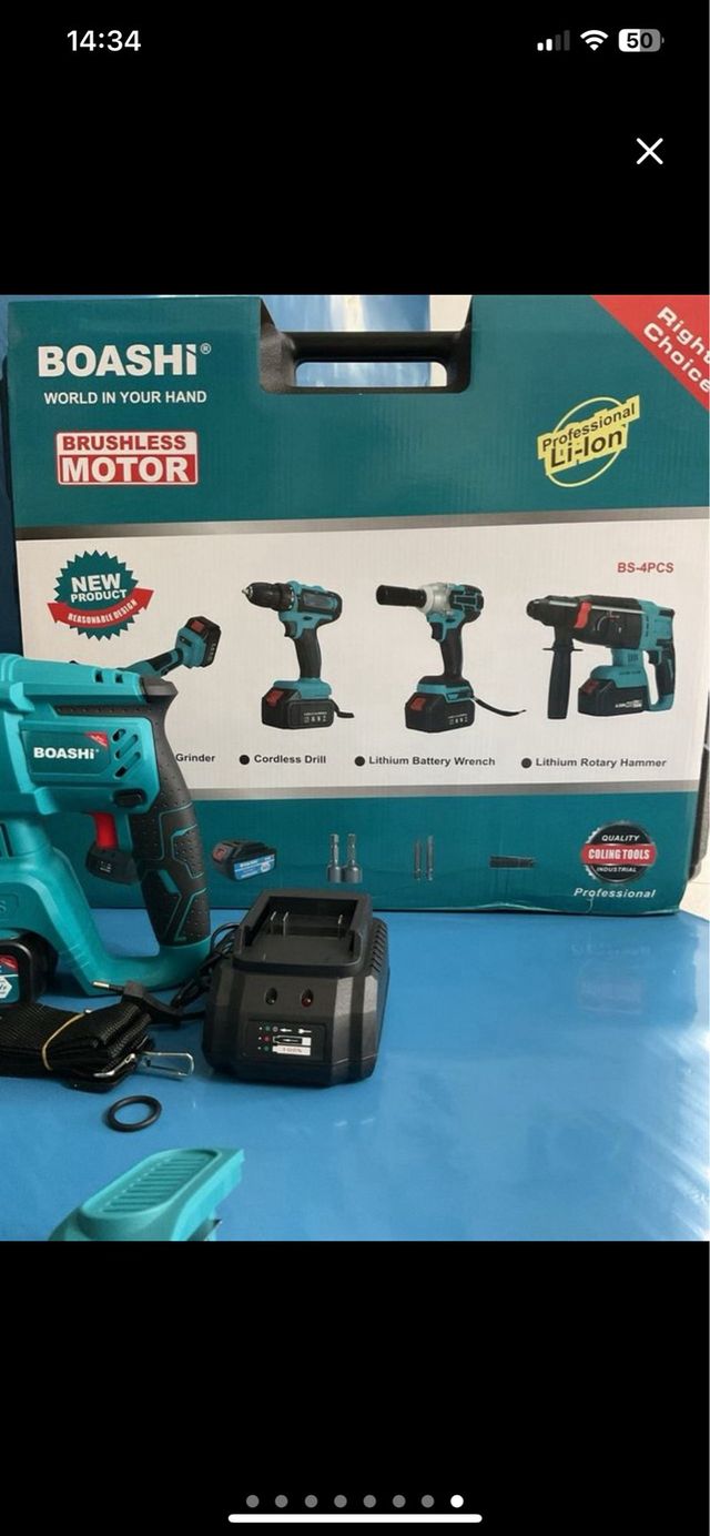 Set Attrezzi Lavoro 4 in 1