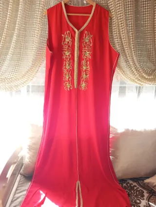 Kaftán kimono marroquí bordado