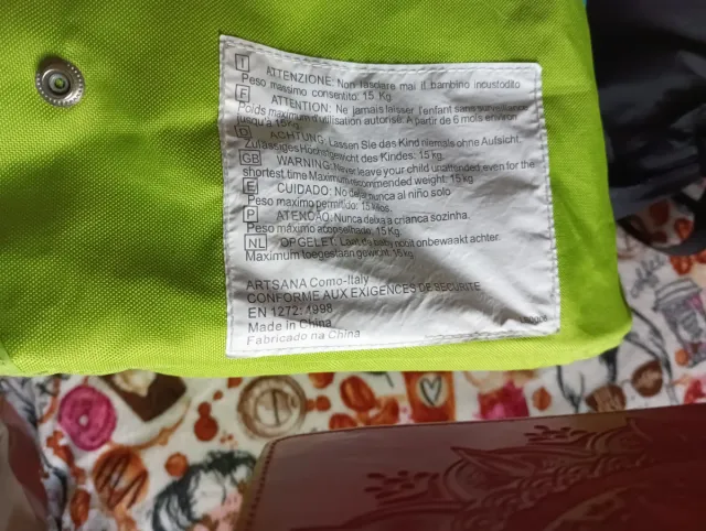 Sedia tavolo bimbi con macchie