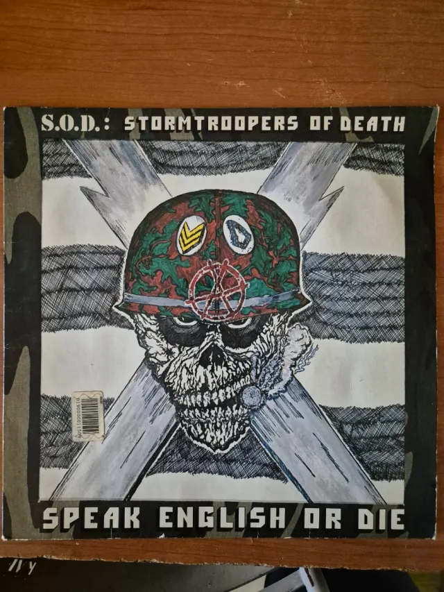 S.O.D. Stormtroopers of Death Speak English Or Die