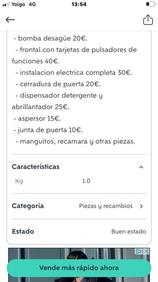 Recambios Lavavajillas Teka DW6 58 FI