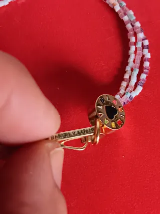 Pulsera Bimba y Lola multicolor y dorada