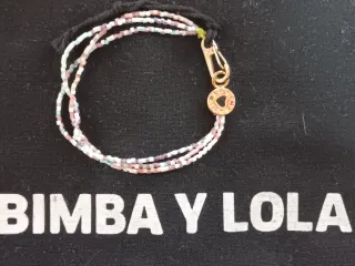Pulsera Bimba y Lola multicolor y dorada