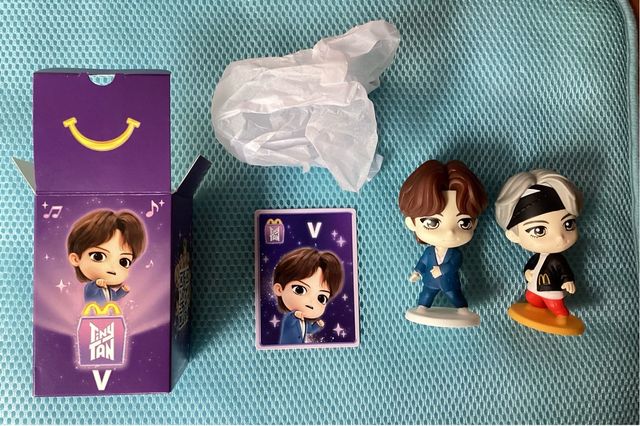 Figurita BTS Tiny Tan V McDonald's