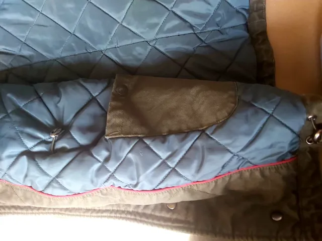 Parka Scalpers verde militar Talla L