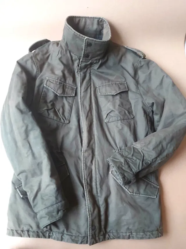 Parka Scalpers verde militar Talla L