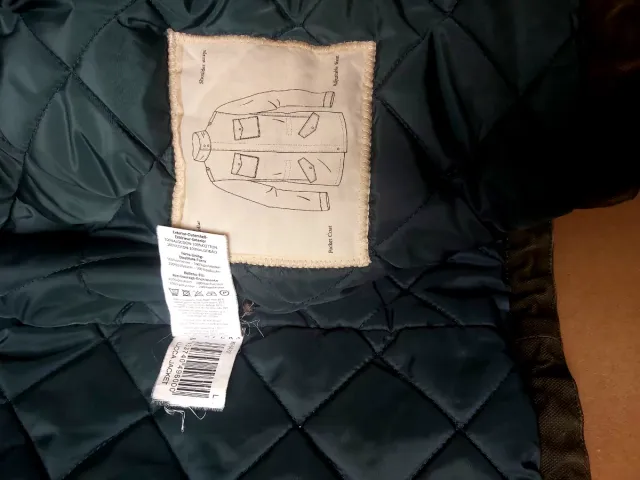 Parka Scalpers verde militar Talla L