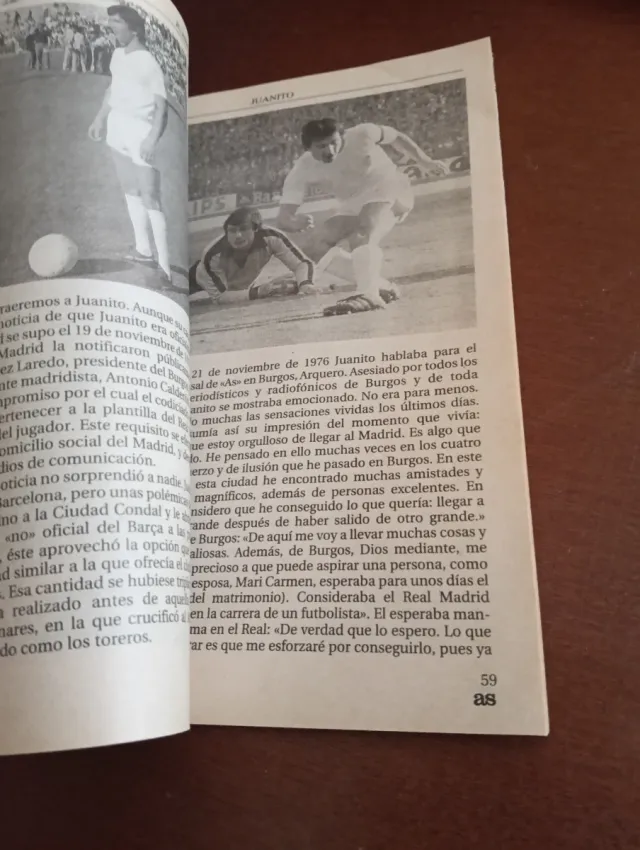 Revista AS Juanito todo corazón