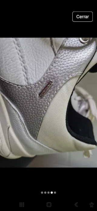 Zapatillas Geox Blancas y Negras Con 2 usos