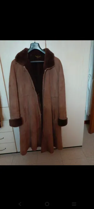 Cappotto Montone Marrone tg50