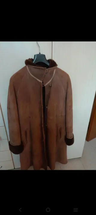 Cappotto Montone Marrone tg50