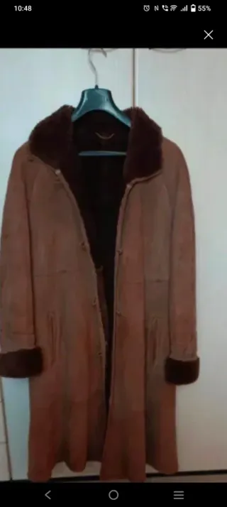 Cappotto Montone Marrone tg50