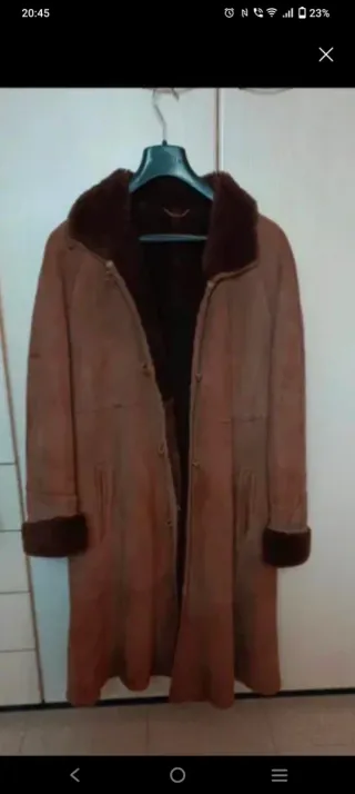 Cappotto Montone Marrone tg50