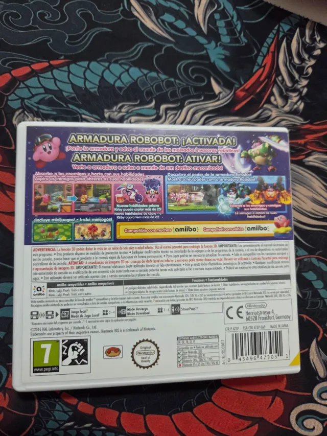 Kirby Planet Robobot Nintendo 3DS