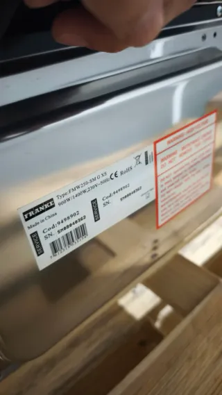 Microondas Franke FMW 250-SM GSX