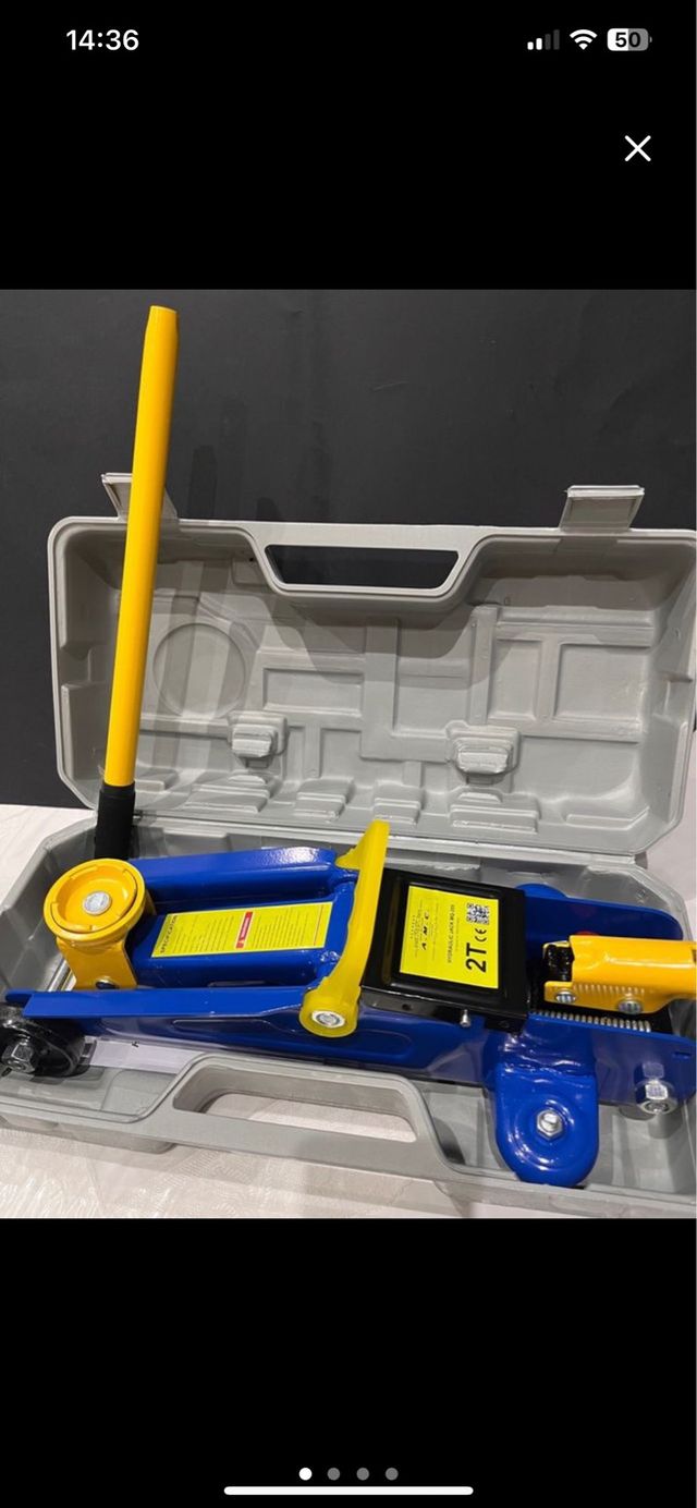 Cric idraulico 2T - Nuovo