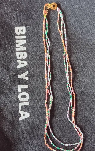 Collar Bimba y Lola Multicorazón Dorado