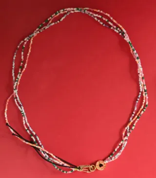 Collar Bimba y Lola Multicorazón Dorado