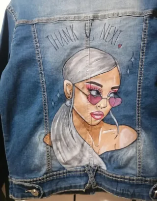 Giacca denim Miss Sister personalizzata