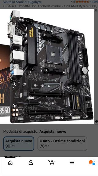 Scheda madre A520mds3h