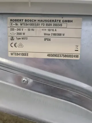 Secadora Bosch Maxx 6 Sensitive