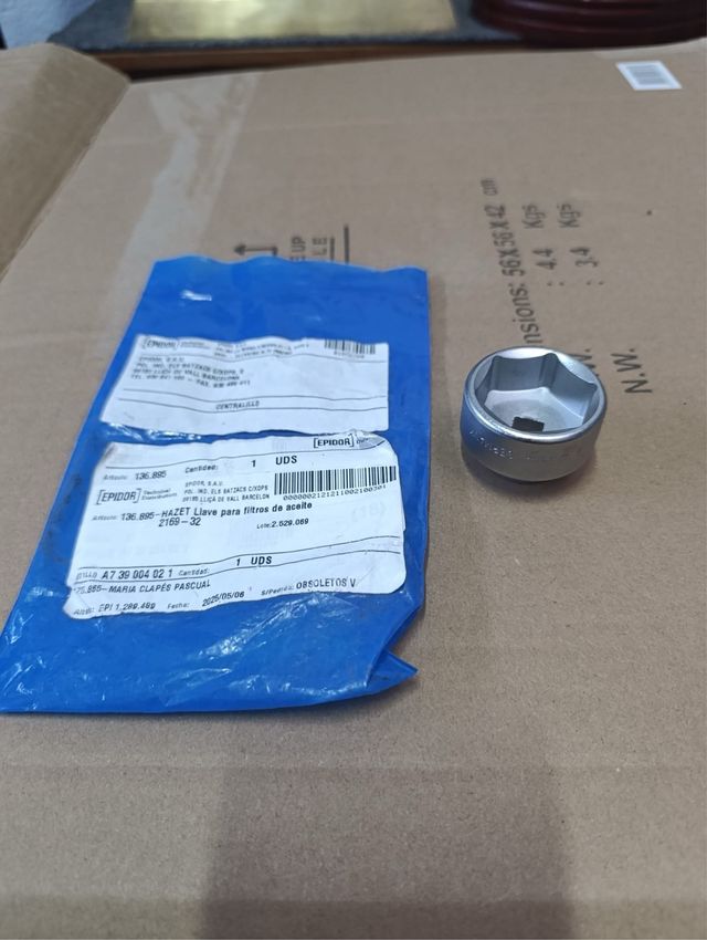 Llave filtros aceite HAZET 2169-32