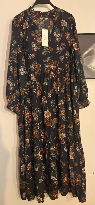 Vestido midi estampado Southern Cotton