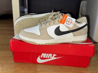 Zapatillas Nike Dunk Low Beige Blanco