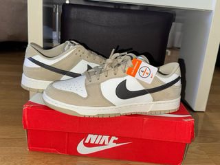 Zapatillas Nike Dunk Low Beige Blanco