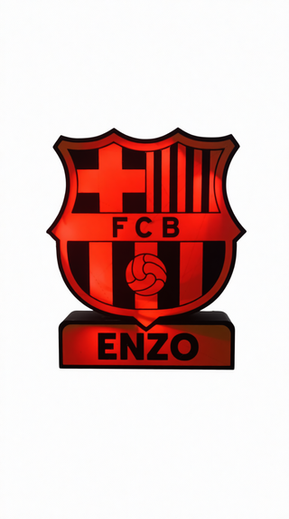 Lampara FC Barcelona (Nombre personalizado)