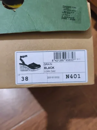 Sandalias El Naturalista Negras