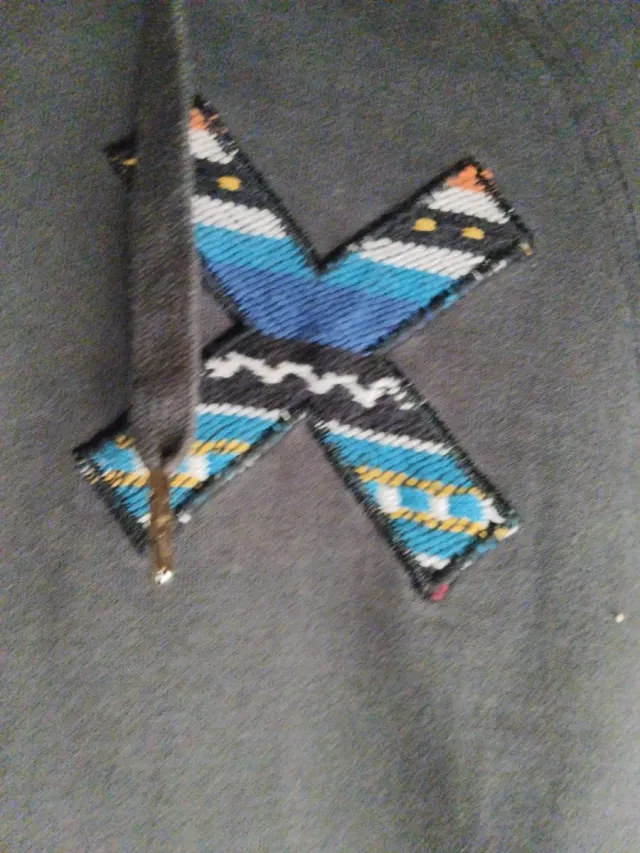 Sudadera Blue Banana gris y azul