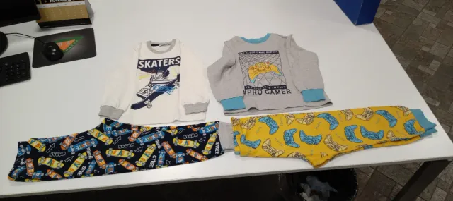 Pigiami 3/4 anni cm. 104 Original Marines