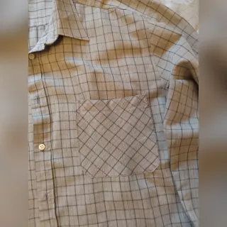 Camisa de cuadros hombre XXL