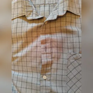 Camisa de cuadros hombre XXL
