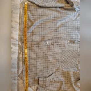 Camisa de cuadros hombre XXL