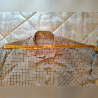 Camisa de cuadros hombre XXL