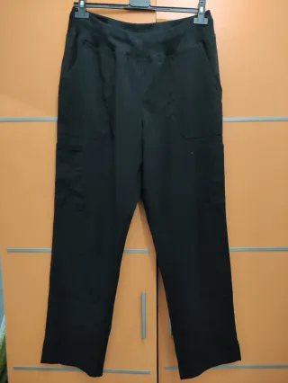 Pantalón Dickies negro mujer trabajo verano