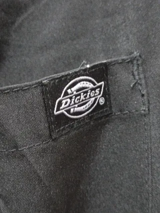 Pantalón Dickies negro mujer trabajo verano
