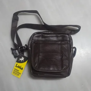 Bandolera "Lois" hombre piel marrón