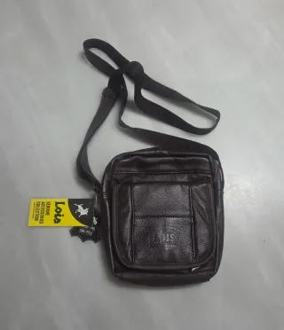 Bandolera "Lois" hombre piel marrón