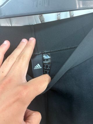 Pantalón Adidas Negro Talla M