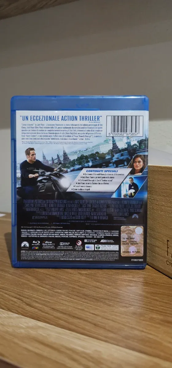Jack Ryan: L'Iniziazione Blu-ray