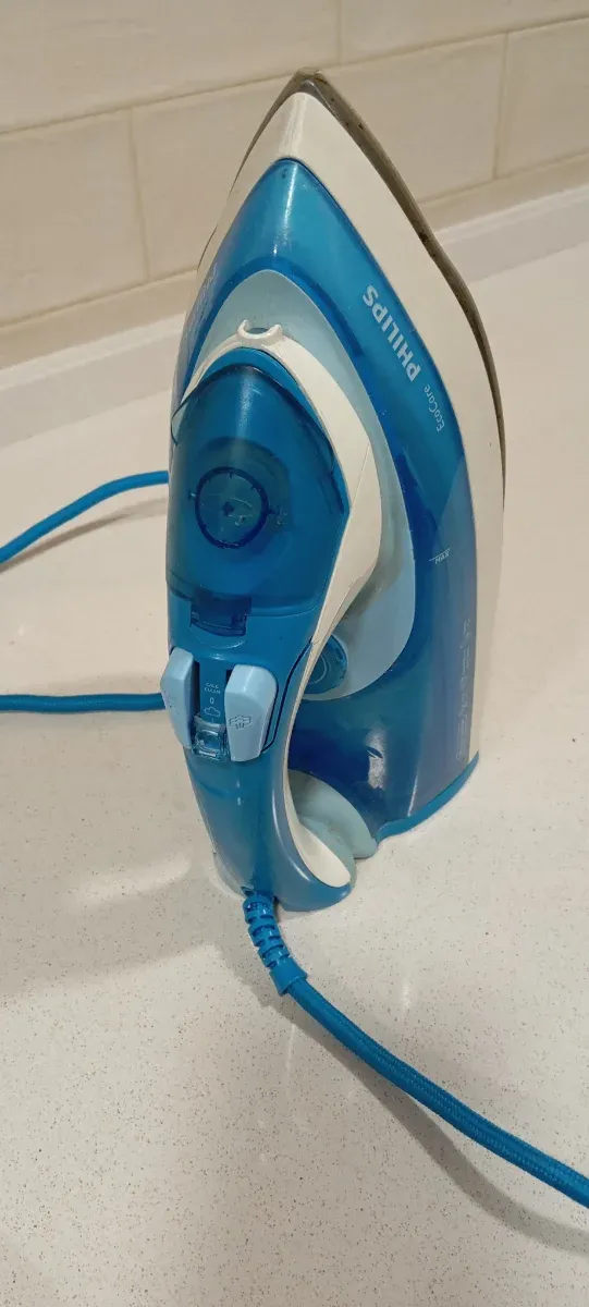 Plancha Philips EcoCare Azul