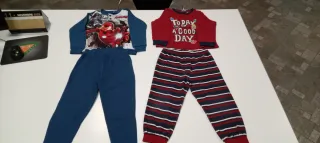 Pigiami caldo cotone 3/4 anni cm.104